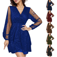 ✨ Sparkling Sequin Mini Dress for a Glamorous Evening ✨ #PartyDress #Fashion #GlitterGlam