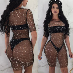 "Get ready to dazzle in our Sexy Boho Beachwear Cover Up! ✨👙 #BeachVibes #SummerFashion"