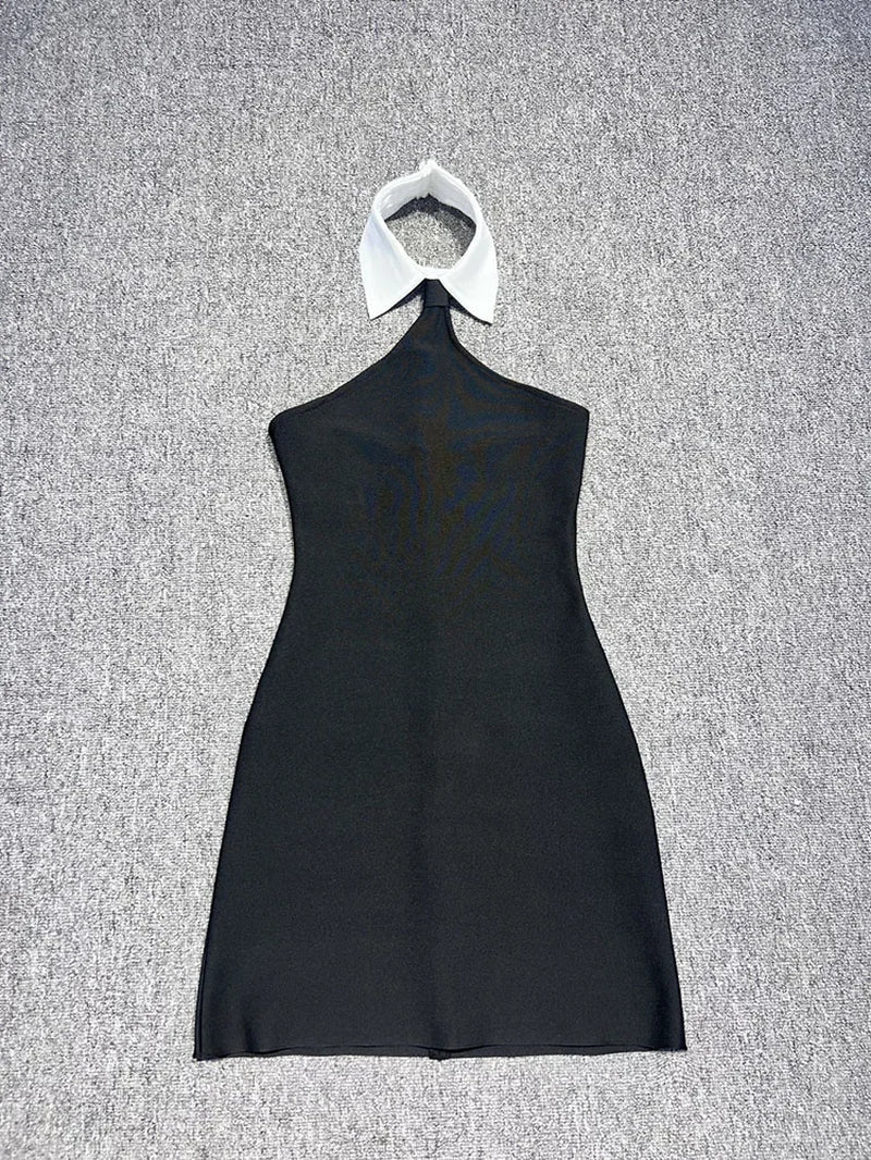 "Turn heads with this chic backless bandage dress! Perfect for summer parties and club nights 🖤 #Fashion #SexyStyle #PartyReady"
