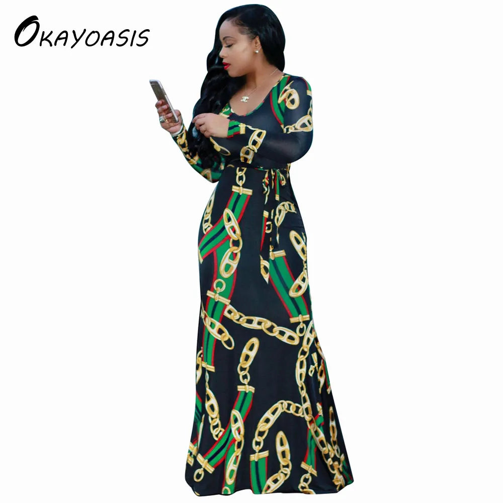 "🌺 Free Shipping! Bohemian Maxi Beach Dress for Fashionable Women 🌞 #BohoStyle #AutumnFashion"