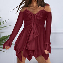 "Get ready for summer vibes with our 2024 Women's Flowy Mini Dress! ☀️👗 #NewArrival #SummerFashion #BeachReady"